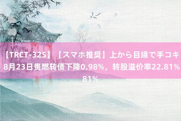 【TRCT-325】【スマホ推奨】上から目線で手コキ 8月23日贵燃转债下降0.98%,转股溢价率22.81%