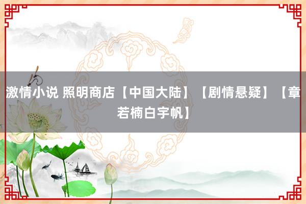 激情小说 照明商店【中国大陆】【剧情悬疑】【章若楠白宇帆】